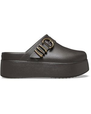 Crocs™ Dylan Platform Boho Buckle Clog - Black