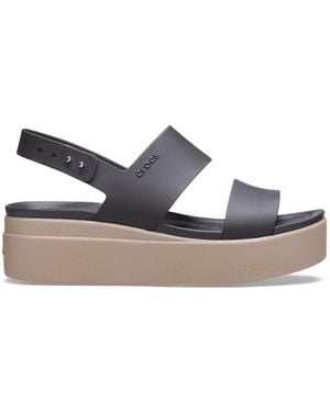 Crocs™ Brooklyn Buckle Low Wedge Shoes 1 - Black