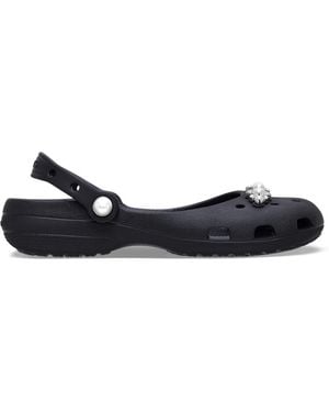 Crocs™ Classic Pearls Ballet - Black