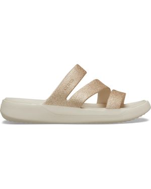 Crocs™ Getaway Glitter Strappy - Black