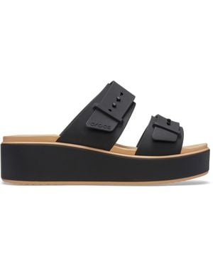 Crocs™ Brooklyn Buckle Low Matte Wrap - Black