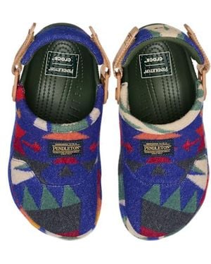 Crocs™ Pendleton Classic Crafted Sabots Multi - Noir