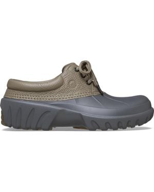 Crocs™ Axle Low Chaussures Carbon Khaki - Noir