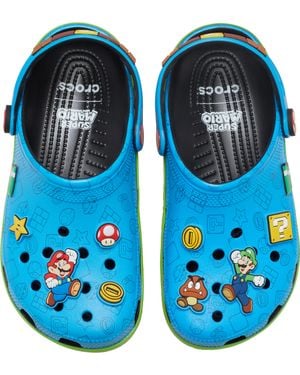 Crocs™ Super Mario Core Classic Clog; Multi - Blue