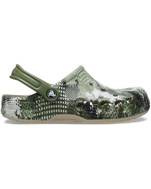 Crocs™ Baya Seasonal Printed Clog in Green for Men | Lyst