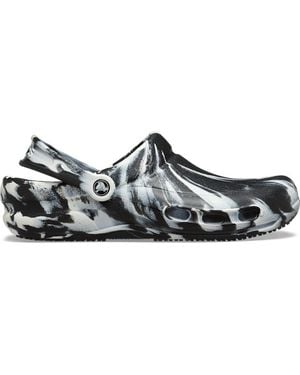 Crocs™ Bistro Marbled Work Clog - Black