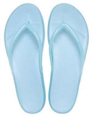 Crocs™ Miami Round Toe Jelly Flip - Black