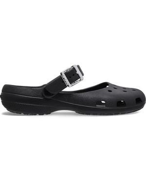 Crocs™ Classic Metallic Buckle Ballet - Black