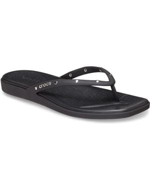 Crocs™ Miami Studded Flip - Black