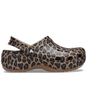 Crocs™ Classic Platform Animal - Black
