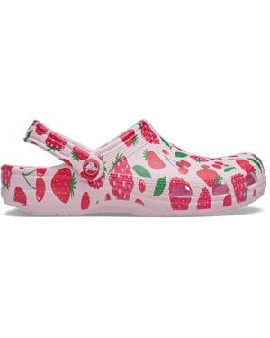 Crocs™ Classic Mixed Berries Clog - Black