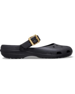 Crocs™ Classic Metallic Buckle Ballet - Black