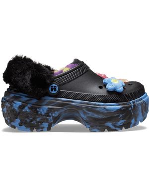 Crocs™ Happy Socks X Stomp Lined Sabots - Noir