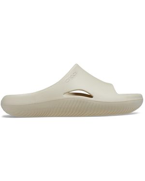 Crocs™ Mellow Recovery Slide; Bone - Black