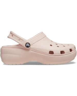 Crocs™ | damen | classic platform | clogs | pink | 36 - Schwarz