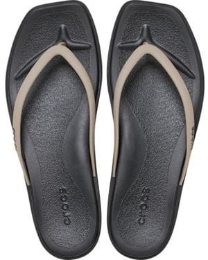 Crocs™ Miami Two Tone Flip - Black