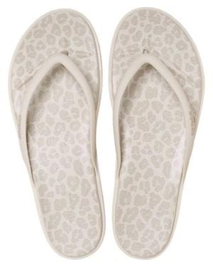Crocs™ Miami Round Toe Animal Flip - Black
