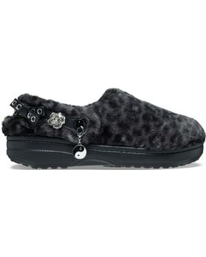 Crocs™ Classic Unfurgettable Leopard - Black