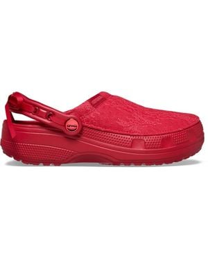 Crocs™ Crafted Lace Clog - Red