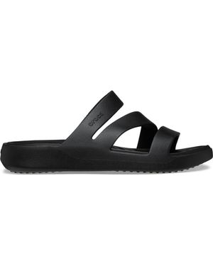 Crocs™ | damen | getaway strappy | sandalen | schwarz | 34
