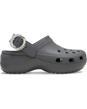 Crocs™ Classic Platform Dipped Buckle - Black