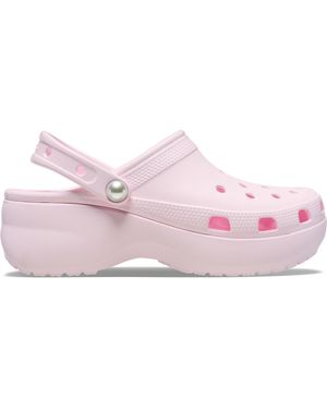 Crocs™ Classic Platform Pearl Clog - Black