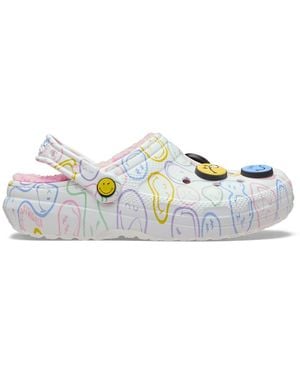 Crocs™ Smileyworld Classic Lined Clog - Black
