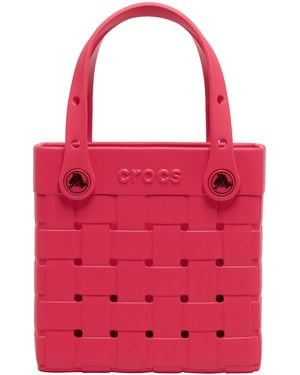 Crocs™ Small Basket Woven Tote - Red