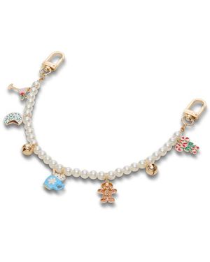 Crocs™ Pearl Holiday Treats Bag Chain - Black