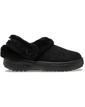 Crocs™ Classic Unfurgettable Vegan Suede - Black