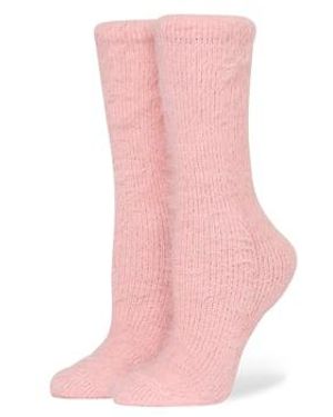 Crocs™ Socks Fauxhair Ankle Chaussures Flamingo - Noir