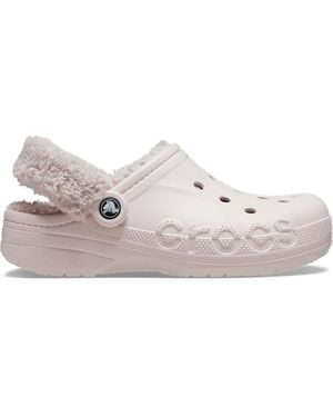 Crocs™ | unisex | baya lined fuzz-strap | clogs | | 36 - Schwarz