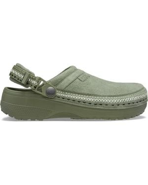 Crocs™ | unisex | crafted vegan suede stitch | clogs | | 39 - Grün