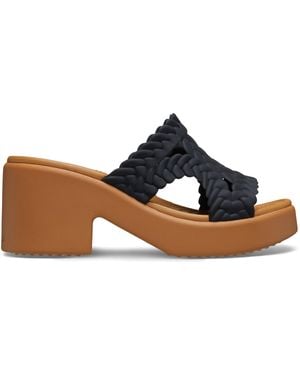 Crocs™ Brooklyn Woven Heel - Black
