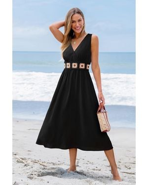 CUPSHE Vestido Largo - Negro