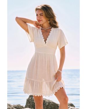 CUPSHE Minivestido De Verano En Tonos Neutros