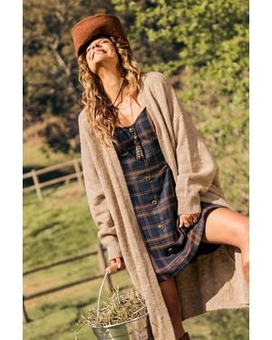 CUPSHE Minivestido A Cuadros Ivy - Amarillo