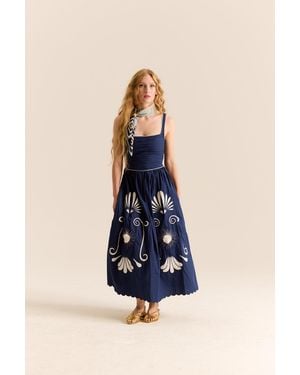 Carolina K Almara Dress - Blue