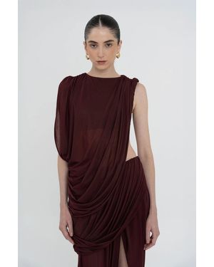 Maygel Coronel Guerrero Top - Red