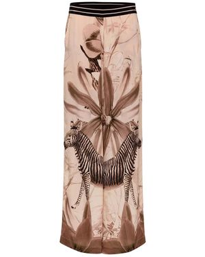 Carolina K Palazzo Pant - Brown
