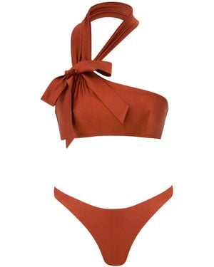 Zimmermann Awaken Tie Neck Bikini - White