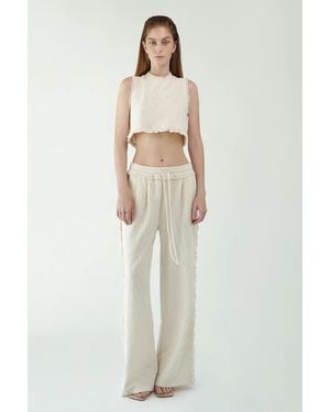 Rangel Lais Pant - White