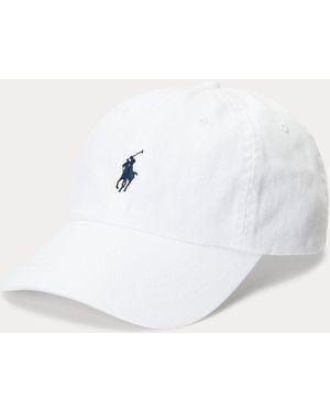 Polo Ralph Lauren Iconic Chino Ball Cap - White