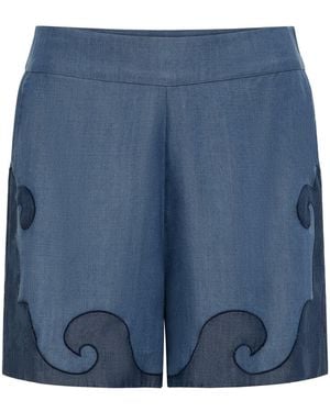 Carolina K Roma Short (Final Sale) - Blue