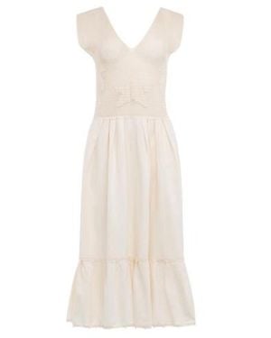 Carolina K Maya Dress (Final Sale) - Natural