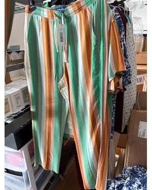 Arrels Pant Eco Beach House Stripe 1 - Multicolor