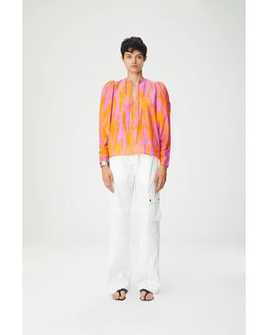 Maria Cher Tartagal Cora Blouse (Final Sale) - Red