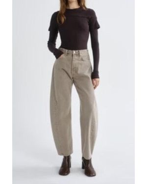 Agolde Luna Pieced Jean - Multicolor