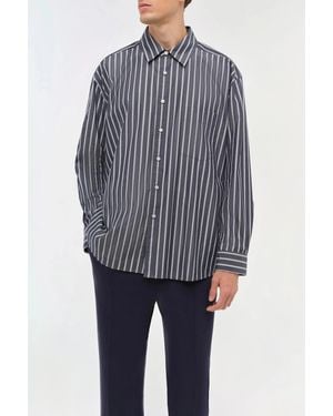 Jonathan Simkhai Khailed Oversized Shirt - Blue
