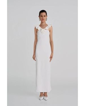 Maygel Coronel Sortillegio Dress Off - White